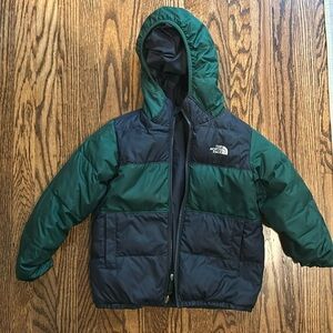 Reversible Northface Green/Navy (size 6)